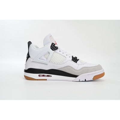 PKGoden Jordan 4 Retro SB White Black,DR5415-100