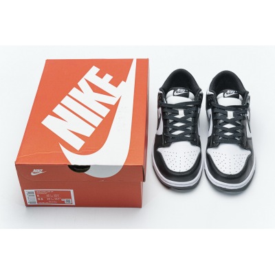 🔥Free Shipping🔥 Dunk Low Retro White Black,DD1391-100