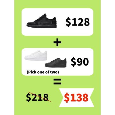 Buy ONE PK Jordan Get One Free Air Force 1-