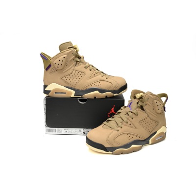 PKGoden Jordan 6 Retro Gore Tex Brown Kelp,FD1643-300