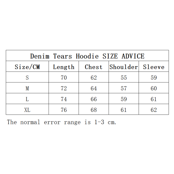 Denim Tears hoodie grey