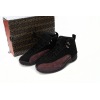 PKGoden Jordan 12 Retro Black Wine Red A Ma Maniére,DV6989-001