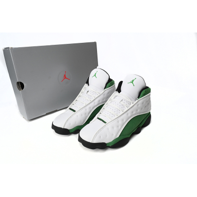 PKGoden Air Jordan 13 Retro White Green,DB6536-113