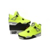 PKGoden Jordan 4 Retro Plush Fluorescent Yellow Tagz,DV6773-700