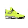 PKGoden Jordan 4 Retro Plush Fluorescent Yellow Tagz,DV6773-700