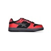 PKGoden A Bathing Ape Bape Sta Low Black Red,1G70-109-0015