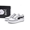 PKGoden A Bathing Ape Bape Sta Low White Grey Black,1G70-109-0004