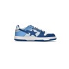 PKGoden A Bathing Ape Bape Sta Low Aoyama Blue and White,1G70-109-0026