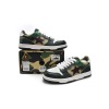 PKGoden A Bathing Ape Bape Sta Low Green Hills Black And Green,1G70-109-0027