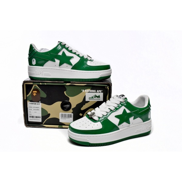 PKGoden A Bathing Ape Bape Sta Low Green 1G70-109-0015