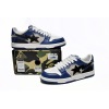 PKGoden A Bathing Ape Bape Sta Low white blue 1G70-109-0029