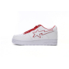 Special Sale A Bathing Ape Bape Sta Low White Red Border,1J30-291-017