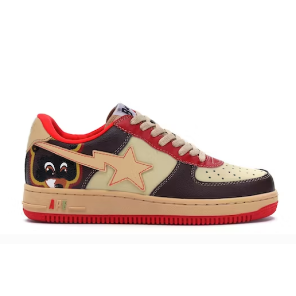 PKGoden A Bathing Ape Bape Sta Low Kanye West College Dropout,0607FS-001