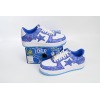 Special Sale A Bathing Ape Bape Sta Low Black Blue Color Spray Painting,1H73 191 913