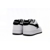 Special Sale A Bathing Ape Bape Sta Low White And Black Tick,1173-191-912