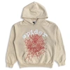 SP5DER Worldwide Websuit Beige Hoodie