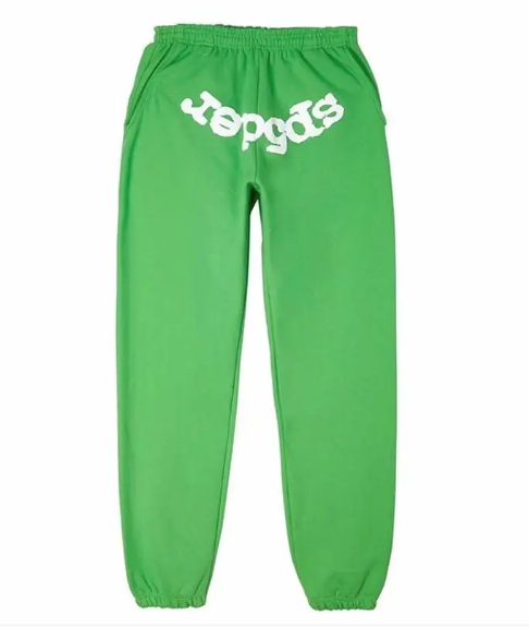SP5DER Web Sweatpants Hunter Green