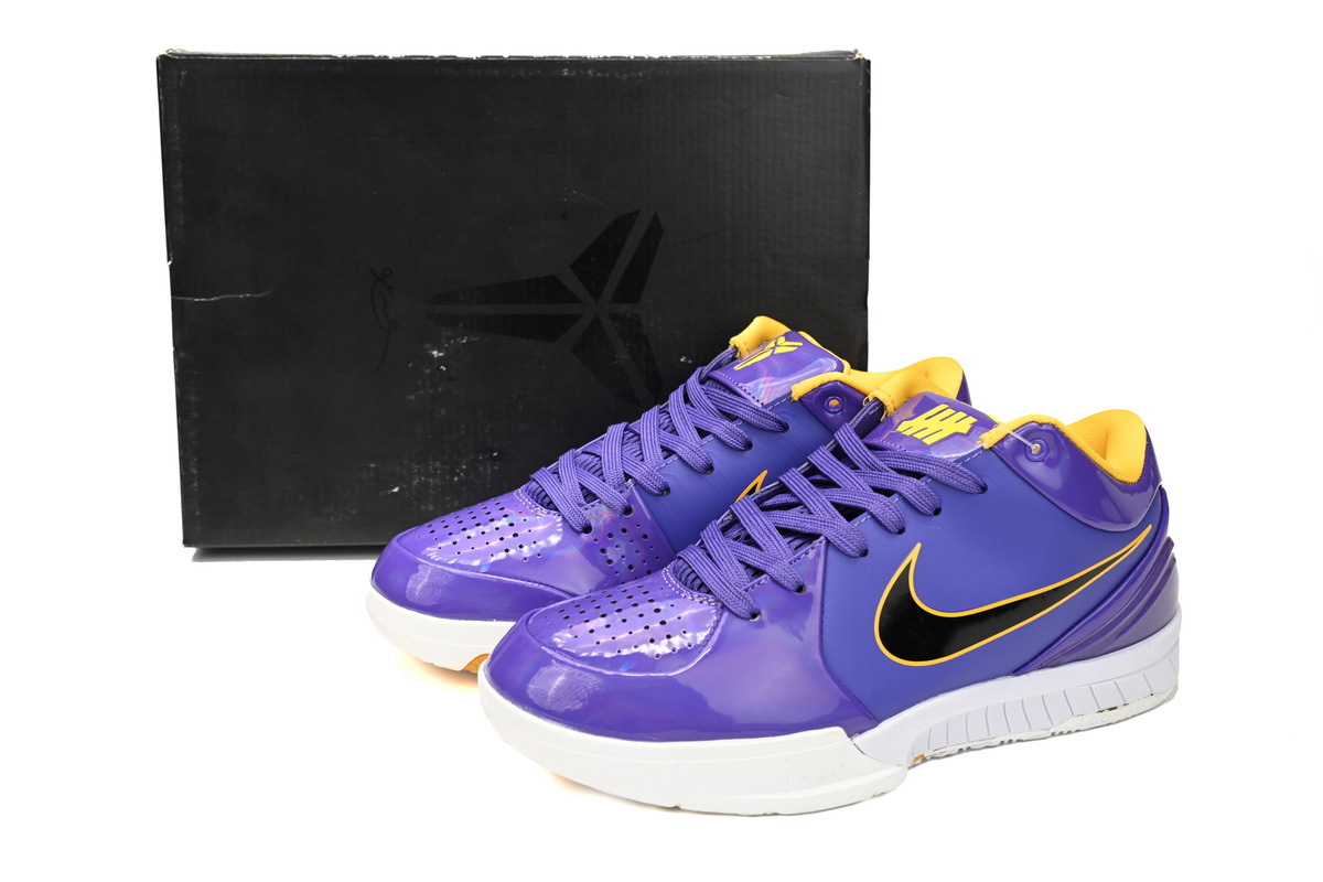 OG Kobe 4 Protro Undefeated Los Angeles Lakers,CQ3869-500