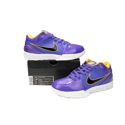 OG Kobe 4 Protro Undefeated Los Angeles Lakers,CQ3869-500