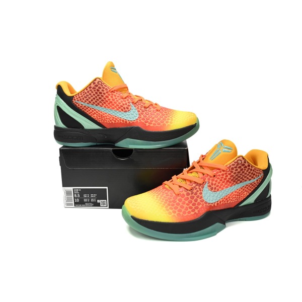 PKGoden Kobe 6 Protro Orange County,CW2190-800