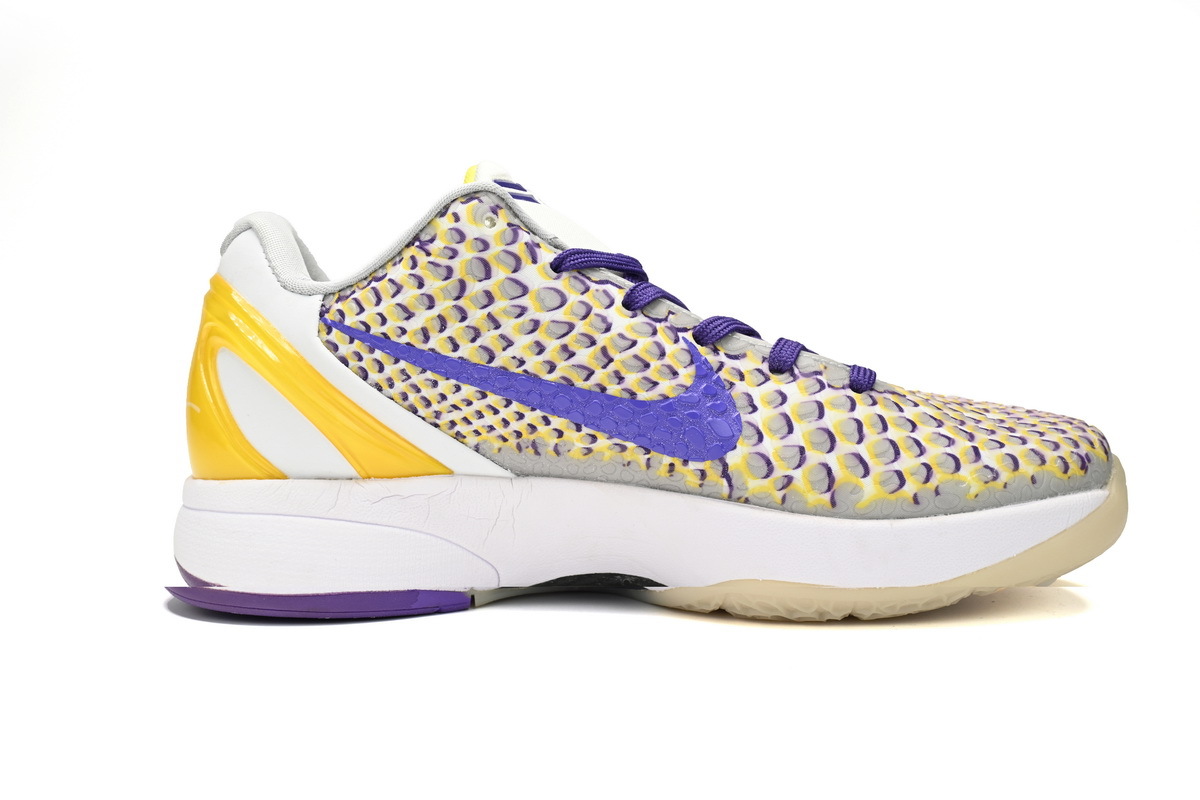 PKGoden Kobe 6 White Purple Yellow,CW2190-105