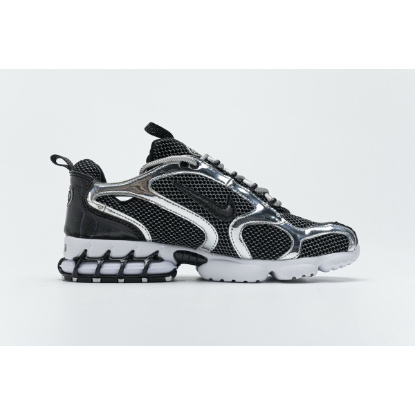 PKGoden Air Zoom Spiridon Cage 2 Stussy Pure Platinum