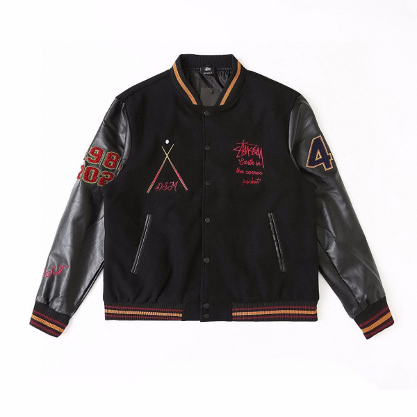 Stussy Jacket Black red XB401