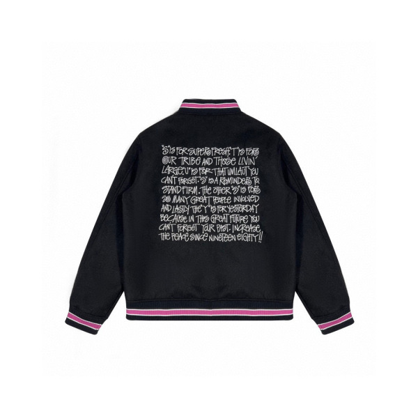 Stussy Jacket Black Pink XB408