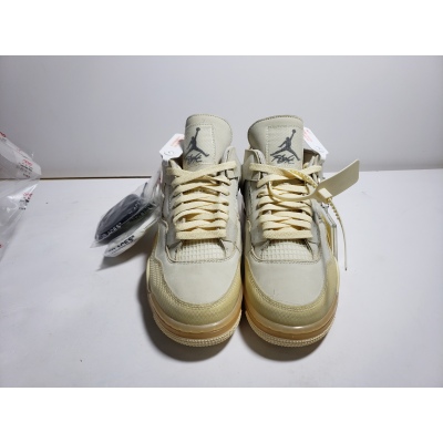 PKGoden Jordan 4 Retro Off-White Sail,CV9388-100