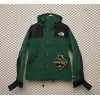 The North Face Black and Blackish Green