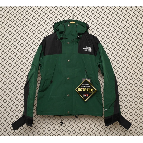 The North Face Black and Blackish Green