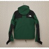 The North Face Black and Blackish Green