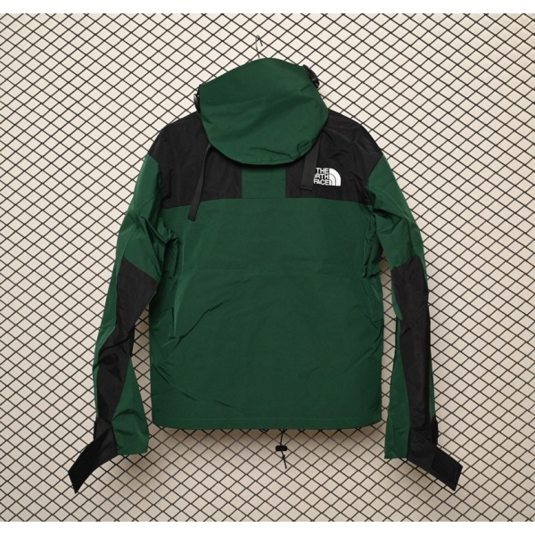 The North Face Black and Blackish Green