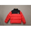 The North Face Splicing White And Red