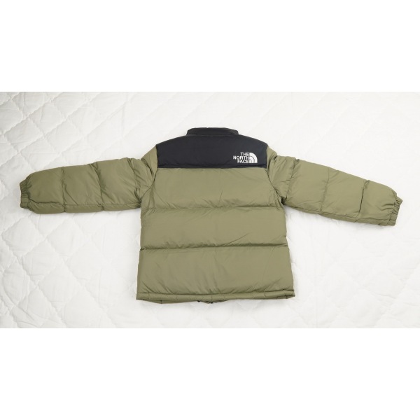 Kids The North Face Black and Blackish Mustard Green