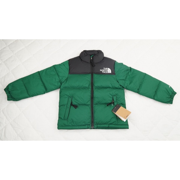 Kids The North Face Black and Blackish Green