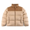 The North Face 1996 Splicing White And Wheat