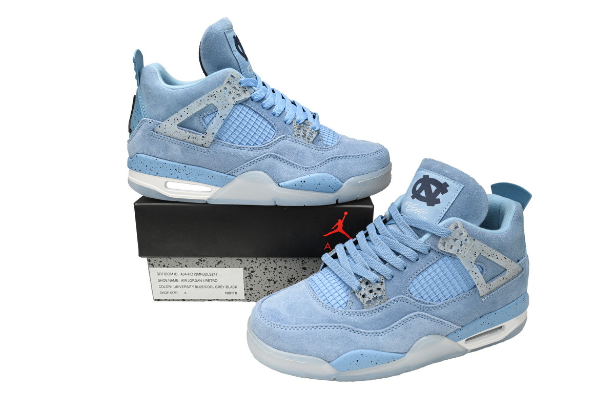 OG Jordan 4 Retro UNC University Blue, MNJDLS-247