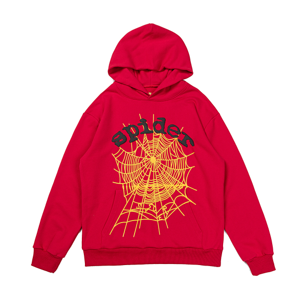 SP5DER Worldwide Hoodie RED(M),3825