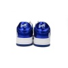 Special Sale A Bathing Ape Bape Sta Low Blue and White Mirror Finish 1170-191-022