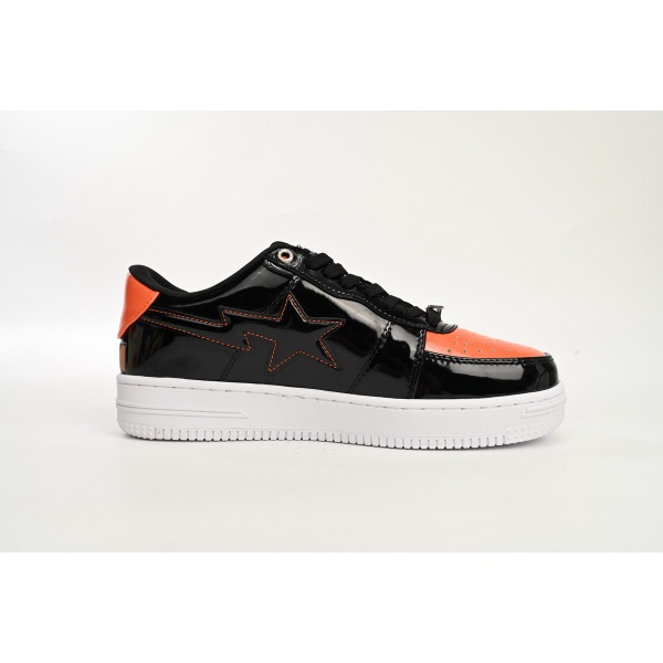 Special Sale A Bathing Ape Bape Sta Low  Orange Shark 1H30-191-005