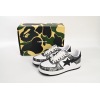 Special Sale A Bathing Ape Bape Sta Low Black Black Snake Skin 1180 191 009