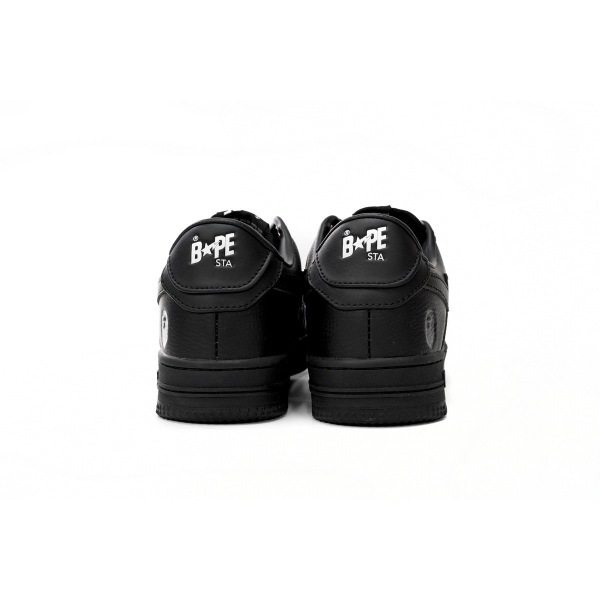 Special Sale A Bathing Ape Bape Sta Low Black 1J30 -191- 013