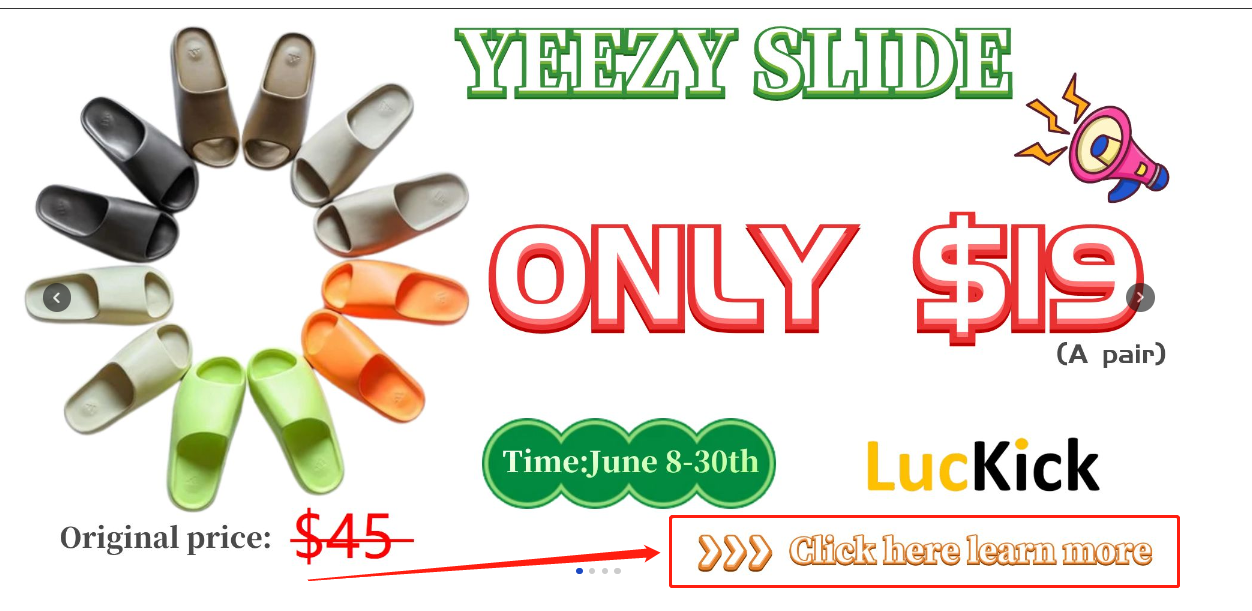 How to get yeezy slide only 7$ from luckick.shop