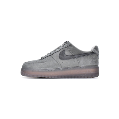 BoostMasterLin Air Force 1 Low Suede Light Grey AA1117-118
