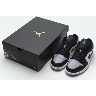 BoostMasterLin Jordan 1 Low Grey Toe 553558-110