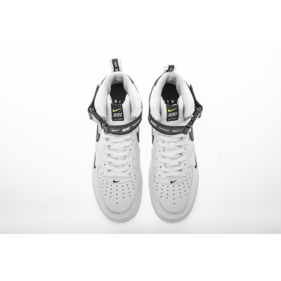 GET Air Force 1 Mid Utility White Black 804609-103