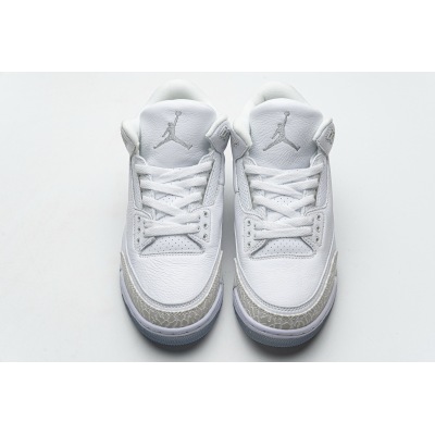 UABAT Air Jordan 3 Retro Pure White (2018) 136064-111