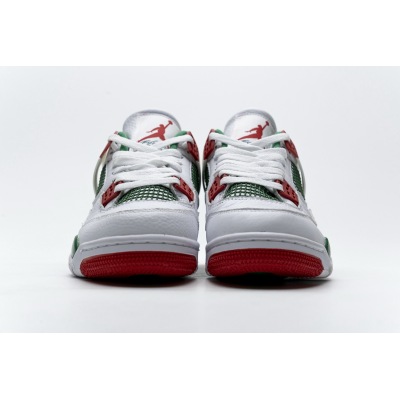 UABAT Jordan 4 White Green Red AQ3816-063