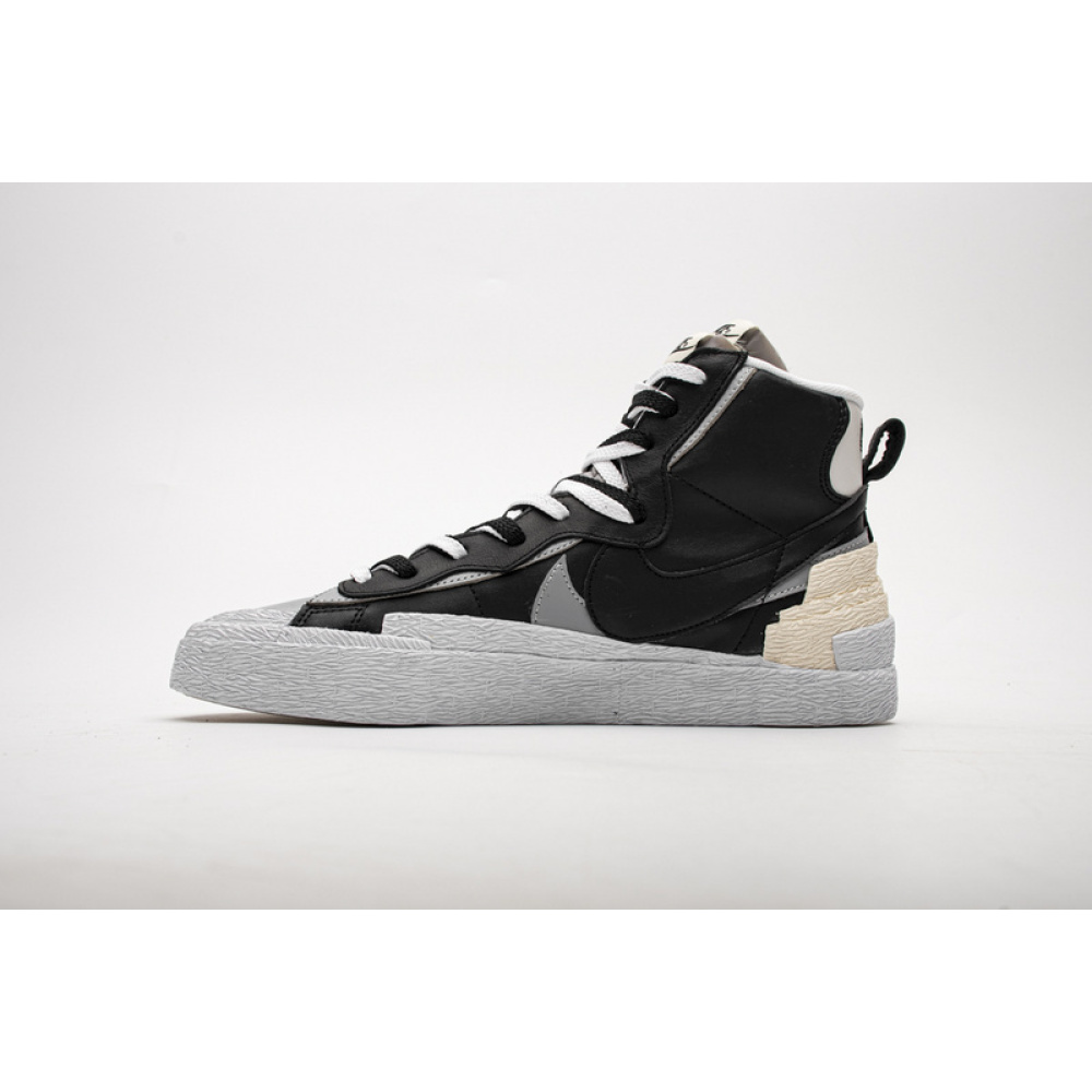 PKGoden ﻿ Blazer Mid sacai Black Grey, BV0072-002
